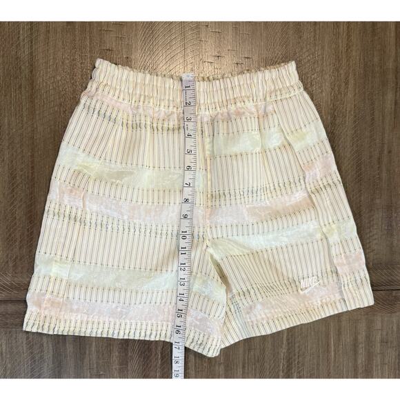 Nike NSW Earth Day Shorts Multicolor Striped Pull On Loose Fit Women’s Size XS - Picture 12 of 16